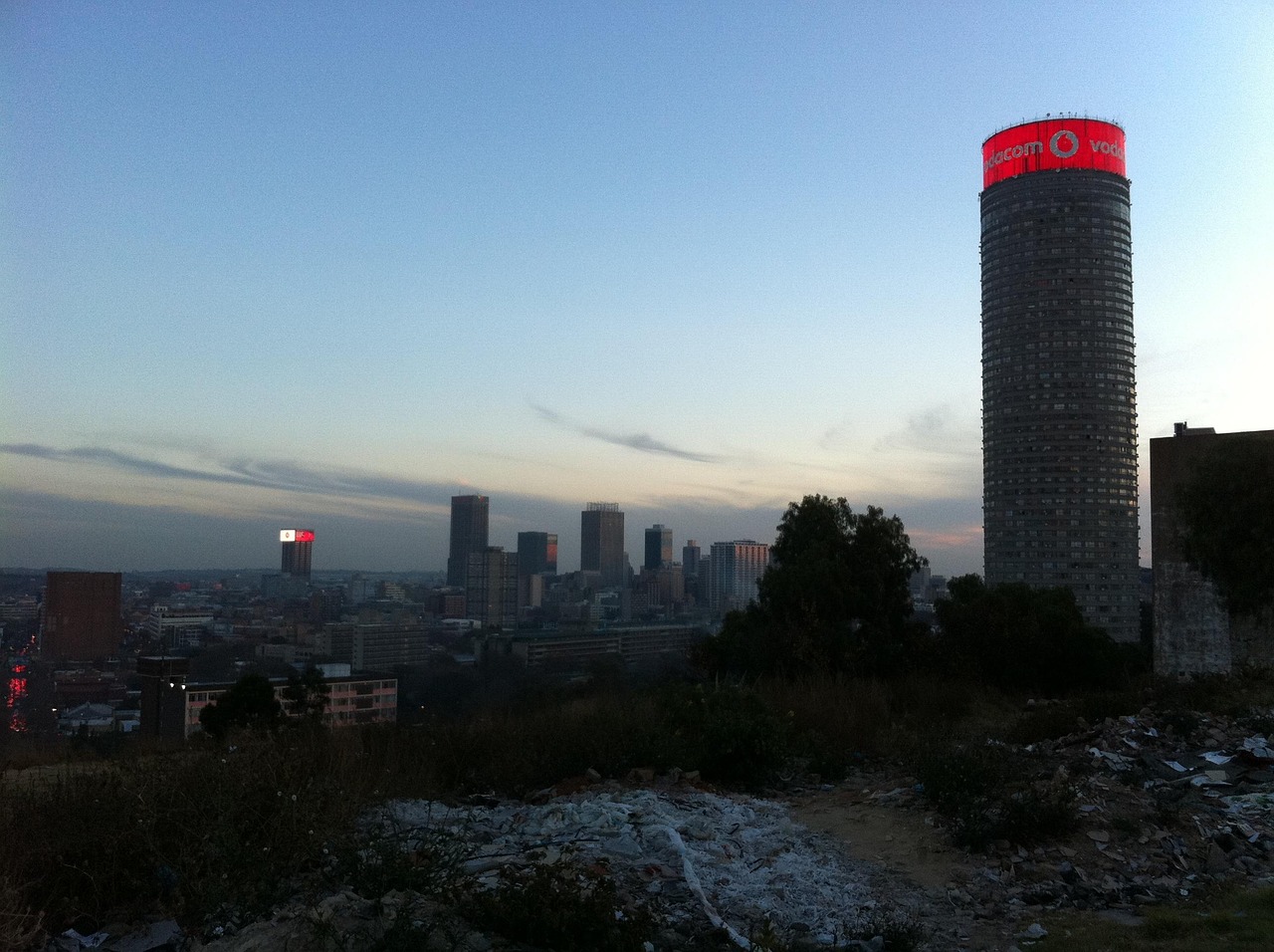 Johannesburg skyline, South Africa